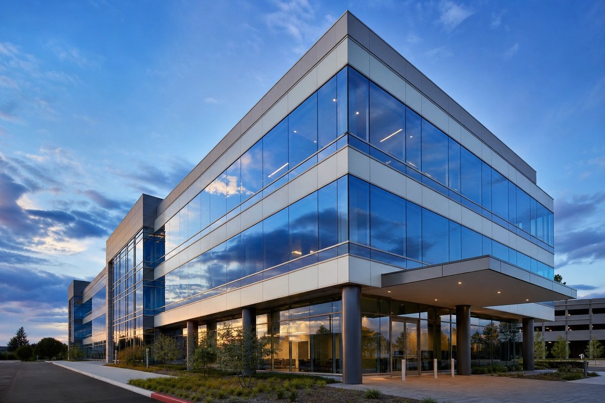 Commercial Building Exterior Works in Dubai