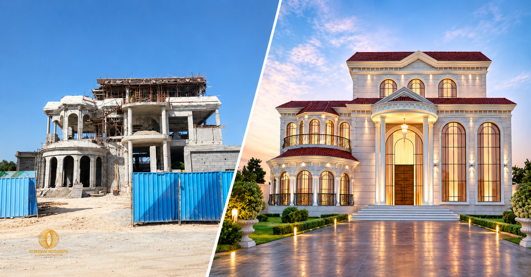 Luxury modern villa in Dubai