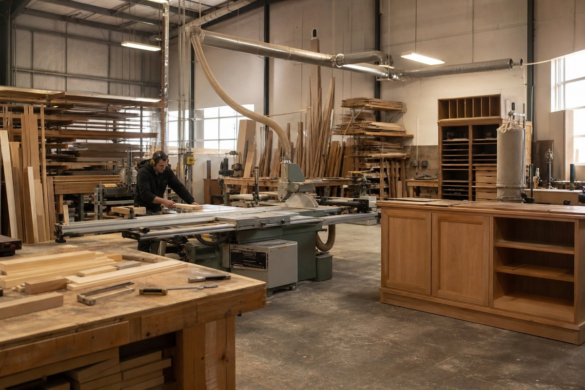 In-house Joinery Workshop in Dubai