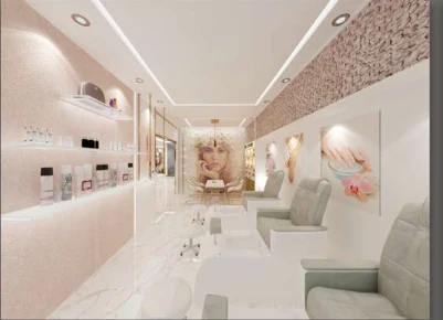 Beauty Salon Interior view